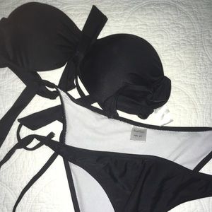 Black bathing suit